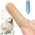 Dog Toothbrush, 2 Pack Dog Tooth Brush, 360° Cleaning Finger Toothbrush for Dogs, Food Grade Silicone Dog Finger Toothbrush Fits Most Fingers, Too...
