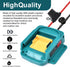 Power Wheel Battery Adapter for Makita 18V LXT Battery with Fuse&Switch 14 AWG Connector for BL1850B,BL1860B,BL1830B,BL1840B,BL1820B for DIY Rc Ca...