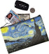 Van Gogh Starry Night Change Purse for Women With Zipper Coin Pouch Coin Bag Zipper Clutch Pouch Small Wallet Gifts for Women Girls...