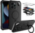 Phone Case for iPhone 15 Pro Max Compatible with MagSafe Military Grade Full Protection Built-in Silicone Shockproof with Screen Protector and Cam...