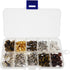 200pcs Mixed 10 Styles Tibetan Silver Bronze Gold Glue on Bail Tag for Jewelry Making Crafting...