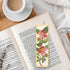 FREEBLOSS 6 Set Bookmark Cross Stitch Kits Stitch Bookmark Cross Stitch Kits with Instructions 6 Flowers Pattern Punch Needle Kit for Beginners Bo...