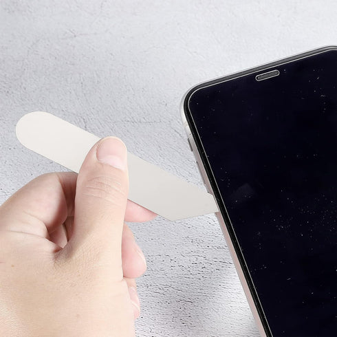 PATIKIL Flat Curved Spudger Kit Pry Blade Professional Stainless Steel Metal 0.3mm Ultra Thin Pry Opening Tool for Mobile Phone Repair 3 Set...