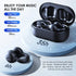 i20 Clip on Open Ear Earbud air Conduction s Wireless Bluetooth Headphones with mic Noise Cancelling Waterproof for Sports,Cycling,Driving,Running...