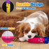 Squeaky Dog Toys for Small Dogs, Soft Small Dog Toys Squeaky, Smile Face Latex Dog Squeaky Toys for Small, Medium Breeds...