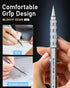 Nicpro 2 Pack Blocky Gear Metal Mechanical Pencils Set with Case, 0.5 mm & 0.7 mm Lead Drafting Pencil with 6 Tube (360PCS) Lead Refills(HB 2B), 3...
