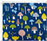 Mushroom Fabric Fat Quarters for Quilting,Cotton Printed Food Pattern Fabric Bundles 18x22,Botanical Woodland Theme SZRUIZFZ (6pcs)...