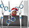Dog Grooming Scissors with Safety Round Tips?Professional 5 in 1 Dog Grooming Kit ?Dog Scissors for Grooming Sharp and Durable, DGS001...