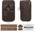 Genuine Leather Phone Holster with Belt Clip | Cell Phone Pouch for iPhone and Smartphone | Cell Phone Holsters Holders | Belt Phone Holder | Cell...