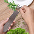 Herb Stripper Stainless Steel Kitchen Herb Leaf Stripping Tool Metal Herb Pealer LooseLeaf Kale Razor for Kale, Chard, Collard Greens, Thyme, Basi...