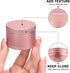 Pink Metal Pill Box Daily - Single Waterproof Travel Pill Container for Purse, Portable Pill Case for Vitamins, Fish Oil, Medicine, Cute Pill Hold...