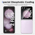 Fotbor [3+3+2 Pack for Samsung Galaxy Z Flip 5 screen Protector, 3 Pack Inner Screen Flexible Film + 3 Pack Back Screen Protector Tempered Glass +...
