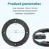4 Inch Speaker Spacer Adapter Ring Mounting Bracket 4 PCS, Auto Car Universal Fit 4” Plastic Speaker Ring Adapter 0.43 Inch Depth, 4 Inch Plastic ...