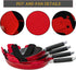 Savina Pot & Pan Protectors - BIG Different sizes (16" 15" 14" 12") - SET of 8 - Material Felt, Cookware Protectors, Keep Kitchenware of Scratches...