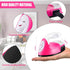 Mini Heat Press Small Iron Portable Heat Press Machine Mini Craft Iron with Charging Base Accessories for DIY T-Shirts, Shoes, Bag and Hats Heat T...