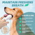 Dog Teeth Cleaning Wipes - Dog Dental Wipes Cat Tooth Brushing Kit Finger Toothbrush Care Pet Wipes Reduces Plaque & Freshens Breath 50 Counts...