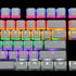 Pudding Keycaps, Translucent Layer Backlit Keycap Double Shot PBT Keycaps Set for Mechanical Keyboards - White?Only Keycaps?...