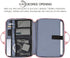 11.6-12.9 Inch Laptop Bag Sleeve Women Ladies TSA Travel Briefcase with Organizer for Lenovo Chromebook Flex 3 11, Macbook Air 13 A2337, Acer Chro...