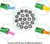 Stainless Steel Clay Extruder Sugar Paste Extruder Cake Fondant Decorating Tool Set Ceramics & Pottery Clay Extruders Mixers & Presses (Green)...