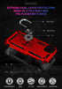 Military Grade Drop Impact for iPhone 14 Case 360 Metal Rotating Ring Kickstand Holder Armor Heavy Duty Shockproof Case for iPhone 14 Phone Case (...