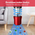Cordless Handheld Vacuum Cleaner - 16000Pa Powerful Suction for Car, Room, and Pet Hair - USB Charging, Lightweight and Portable - red...