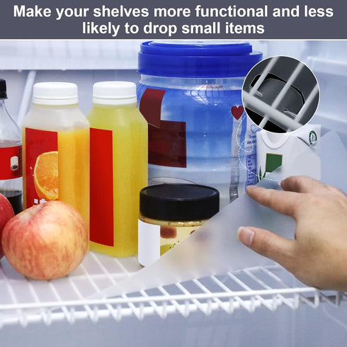 Kathfly 1 Roll Wire Shelf Liner Shelf Covers for Wire Shelving Waterproof Non Adhesive Refrigerator Pantry Wire Shelf Plastic Mats for Kitchen Cab...