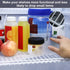 Kathfly 1 Roll Wire Shelf Liner Shelf Covers for Wire Shelving Waterproof Non Adhesive Refrigerator Pantry Wire Shelf Plastic Mats for Kitchen Cab...
