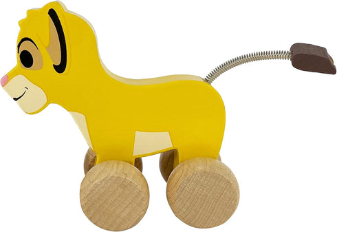 Disney Wooden Toys 6.5-inch Simba Clutch Toy, The Lion King, Wooden Toys, Pretend Play, Kids Toys for Ages 18 Month by Just Play...