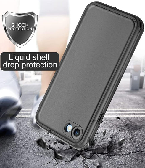 iPhone 8 7 Waterproof Case Cover Built-in Screen Protector Fully Sealed Life Shockproof Snowproof Underwater Protective Cases for iPhone iPhone 8 ...