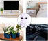 INVODA Humidifiers Portable Small Cool Mist Humidifiers Mini USB Personal Desktop for Travel, Car, Office Room, Bedroom (White)...