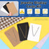 Glarks 550Pcs Earring Cards with Earring Backs and Self-Sealing Bags Kit, 9 x 6 cm 3 Colors Earring Display Cards Earring Holder Cards for Stud Ea...