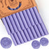 Pearl Purple Wax Seal Sticks, ONWINPOR 20pcs Glue Gun Wax Sealing Sticks Beads Only Suit for 0.28'' Glue Gun, Great for Wax Seal Stamp, Wedding In...