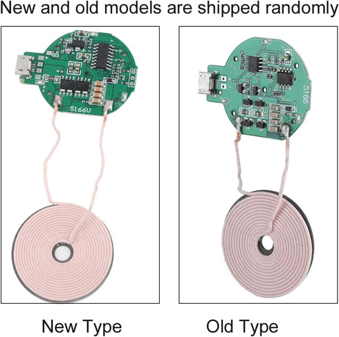 Wireless Charger Transmitter Module, Fast PCBA Circuit Board Coil Wireless Charging Micro USB Port DIY Wireless Charger Parts......