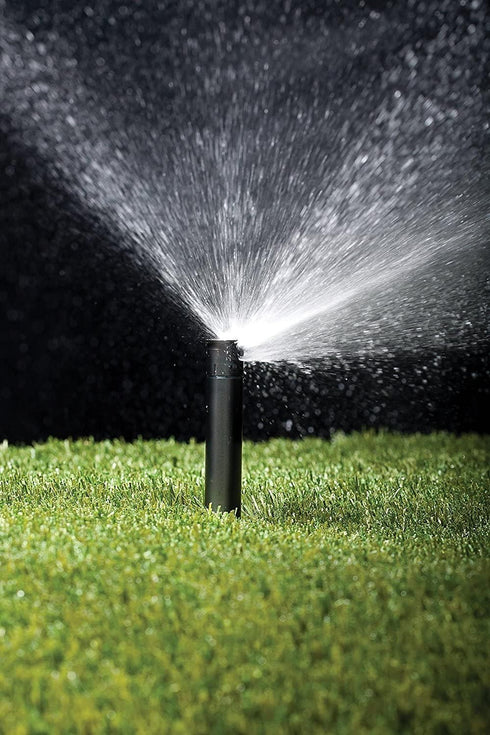 Rain Bird 1803DSHPRS Pressure Regulating (PRS) Professional Dual Spray Pop-Up Sprinkler, 180° Half Circle Pattern, 8' - 15' Spray Distance, 3" Pop...