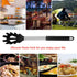 Silicone Pasta Fork,Spaghetti Spoon Kitchen High Heat Resistant Noodle Spoon Server,Food Grade Pasta Spoon with Stainless Steel Handle (Black)...