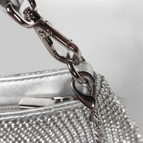 Rhinestone Evening Bags for Women, Girls Clutch Purses Handbags,Shoulder Strap Bag for Ladies Wedding Party...