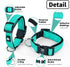 NESTROAD Reflective Dog Collar,Soft Neoprene Padded Dog Collar with Quick Release Buckle,Adjustable Breathable Pet Collar for Small Dogs(X-Small,T...