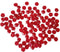 Rastogi Handicrafts Centerpieces,Glass Gems for Vase Fillers,Wedding Decoration Pebbles One Side Flat 100 pcs (Red) 12mm...