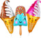 KatchOn, Giant Ice Cream Balloons - 39 Inch, Pack of 3 | Ice Cream Party Decorations | Popsicle Balloons for Summer Party decorations | Popsicle P...