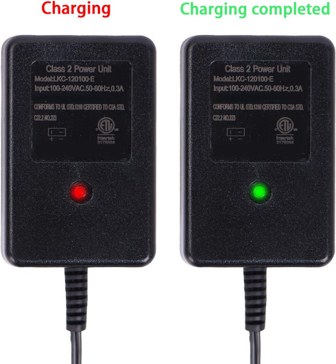 Universal 6V Charger for Kids Ride-On Toys and Cars - Compatible with BMX X6, Kid TRAX GMC, Wal-Mart, Moto ATV Quad, Electric Vehicle Power Adapte...