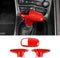 CheroCar for Dodge Gear Shift Knob Cover Trim Internal Accessories for 2015-2022 Dodge Challenger Charger ,for 2018-2022 Dodge Durango (Red)...