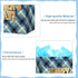 FaCraft Fathers Day Gift Bag - 13" Large Happy Fathers Day Gift Bag with Tissue Paper and Handle for Dad Stepdad Grandfather Husband First Time Da...