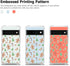 Christmas Clear Phone Case for Google Pixel 6a, Christmas Gingerbread Man Pattern Case Cover Soft Slim Shockproof Cover Boys Girls Phone Case for ...