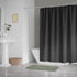DII Shower Curtain Liner Collection Lightweight, Waterproof with Reinforced Grommet Holes, 70x72, Black...