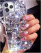 Bonitec for iPhone 11 Pro Max Case 3D Glitter Sparkle Bling Case for Women Luxury Shiny Crystal Rhinestone Diamond Bumper Clear Gems Protective Ca...