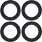 Fielect 6 Inch Speaker Foam Edge Surround Rings Replacement Parts for Speaker Repair or DIY 4pcs...