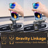 ELOHEI for CRV Phone Holder with Custom Base, Car Phone Holder for 2017-2024 Honda CRV Gravity Car Phone Mount for Honda CRV Accessories for 4.7-7...