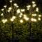 Solar Flowers Lights Garden Decor, Solar Garden Lights Outdoor Decorative,2Pack 40LED Solar Lights Outdoor Garden Waterproof Fairy Lights for Outs...