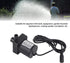 DC 12V Brushless Water Pump Centrifugal Submersible Pump Sump Pump Circulation Pump 18W 700L/h...