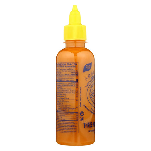 THREE MOUNTAINS BRAND Yellow Sriracha Chilli Sauce, 10 OZ...